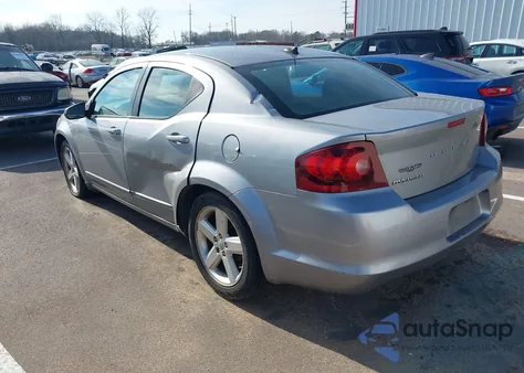 2013 Dodge Avenger Se z USA, uszkodzony, nr VIN 1C3CDZAB0DN606787